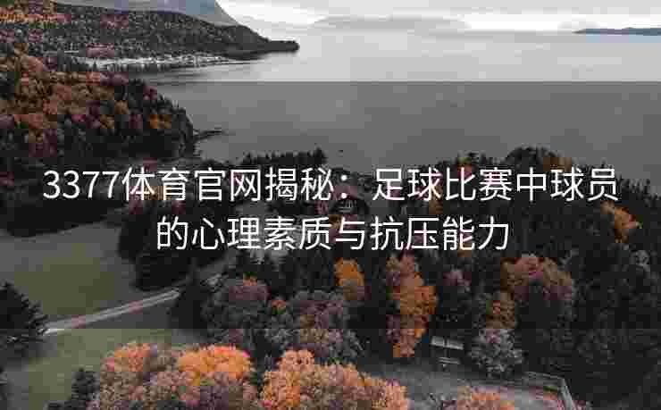 3377体育官网揭秘：足球比赛中球员的心理素质与抗压能力