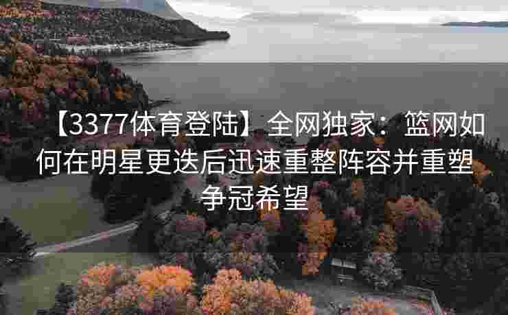 【3377体育登陆】全网独家：篮网如何在明星更迭后迅速重整阵容并重塑争冠希望