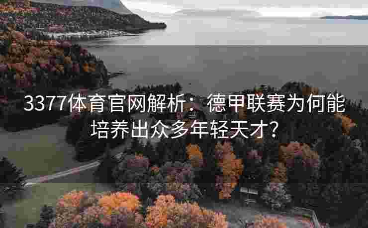 3377体育官网解析：德甲联赛为何能培养出众多年轻天才？