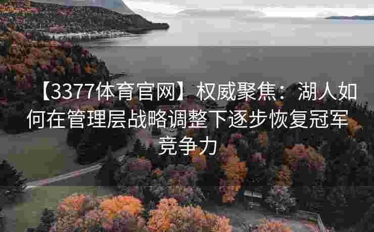 【3377体育官网】权威聚焦：湖人如何在管理层战略调整下逐步恢复冠军竞争力